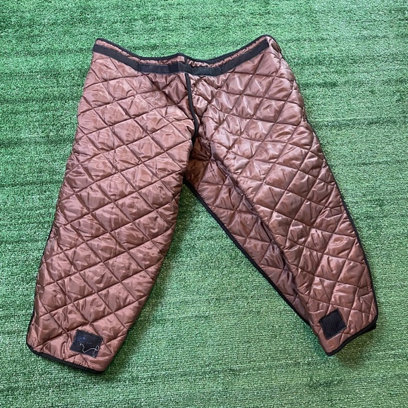 Velcro Military Cold Weather Quilted Pant Liners Size 8 - Picture 4 of 8